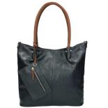 Shopp.med bag in bag 507 Blauw/Cognac 400