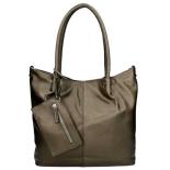 Twinbag Shopper Groot Bag in Bag Brons