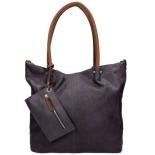 Twinbag Shopper Groot Bag in Bag Lilac/Cognac