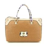 Guess Handtas Kiera Cognac