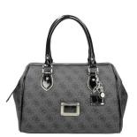 Guess Handtas Logo Coal