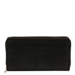 Gio Gini Dames Rits Portemonnee Black