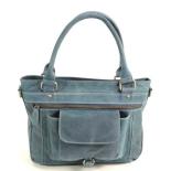MicMac handtas Jeans Blue
