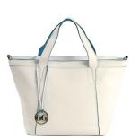 Gio Gini Handtas/Shopper White/Turqoise 