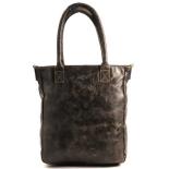 MicMac Shopper Hoog Model Craquelé Brown