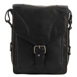 DD-Exclusive Schoudertas Leder Navy Blue