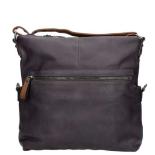 Twinbag Ritstas Lila/Cognac