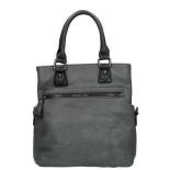 Twinbag Shopper Grijs/Zwart