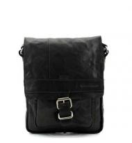 Spikes & Sparrow Schoudertas hm gesp Black