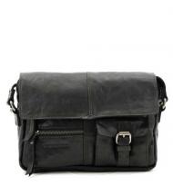 Spikes & Sparrow Schoudertas bm Black