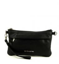 Gio Gini enveloptas leder Black 
