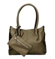 Twinbag Shopper bag in bag Brons