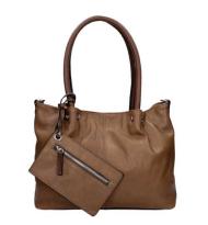 Twinbag Shopper bag in bag Terra/Cognac