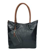 Shopp.med bag in bag 507 Blauw/Cognac 400