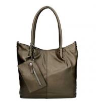 Twinbag Shopper Groot Bag in Bag Brons