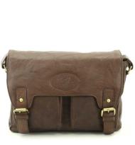 MicMac Schoudertas Dark Brown