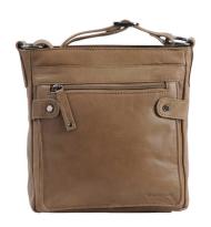 DD-Exclusive Ritstas Leder Hoog Model Taupe
