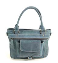 MicMac handtas Jeans Blue