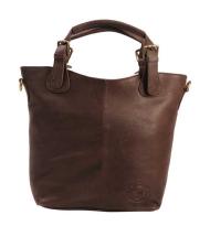 Micmac Rits/Handtas Cow Vintage Dark Brown