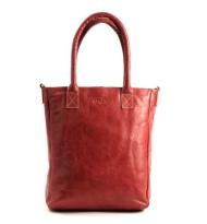 MicMac Shopper Hoog Model Craquelé Red