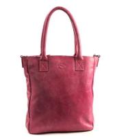 MicMac Shopper Hoog Model Craquelé Fuchsia