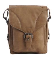 DD-Exclusive Schoudertas Leder Taupe