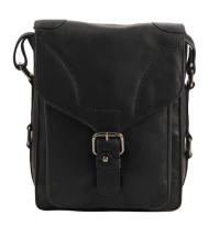 DD-Exclusive Schoudertas Leder Navy Blue