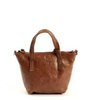 MicMac Ritstasje leder Dark tan