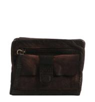 Spikes & Sparrow Dames Portemonnee Dark Brown