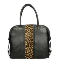 Adax Shopper softleder Panter Black
