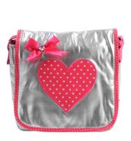 Zebra Trends Overslagtas Girly Hart Pink 01