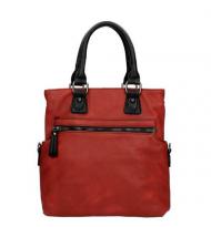 Twinbag Shopper Rood/Zwart