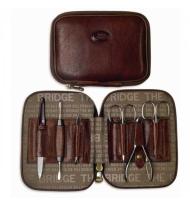 The Bridge manicure-etui Tabacco